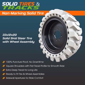 Non Marking Solid Tires