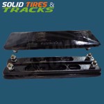 24" 600 mm Bolt-On Rubber Pad 171mm Pitch - Heavy Duty